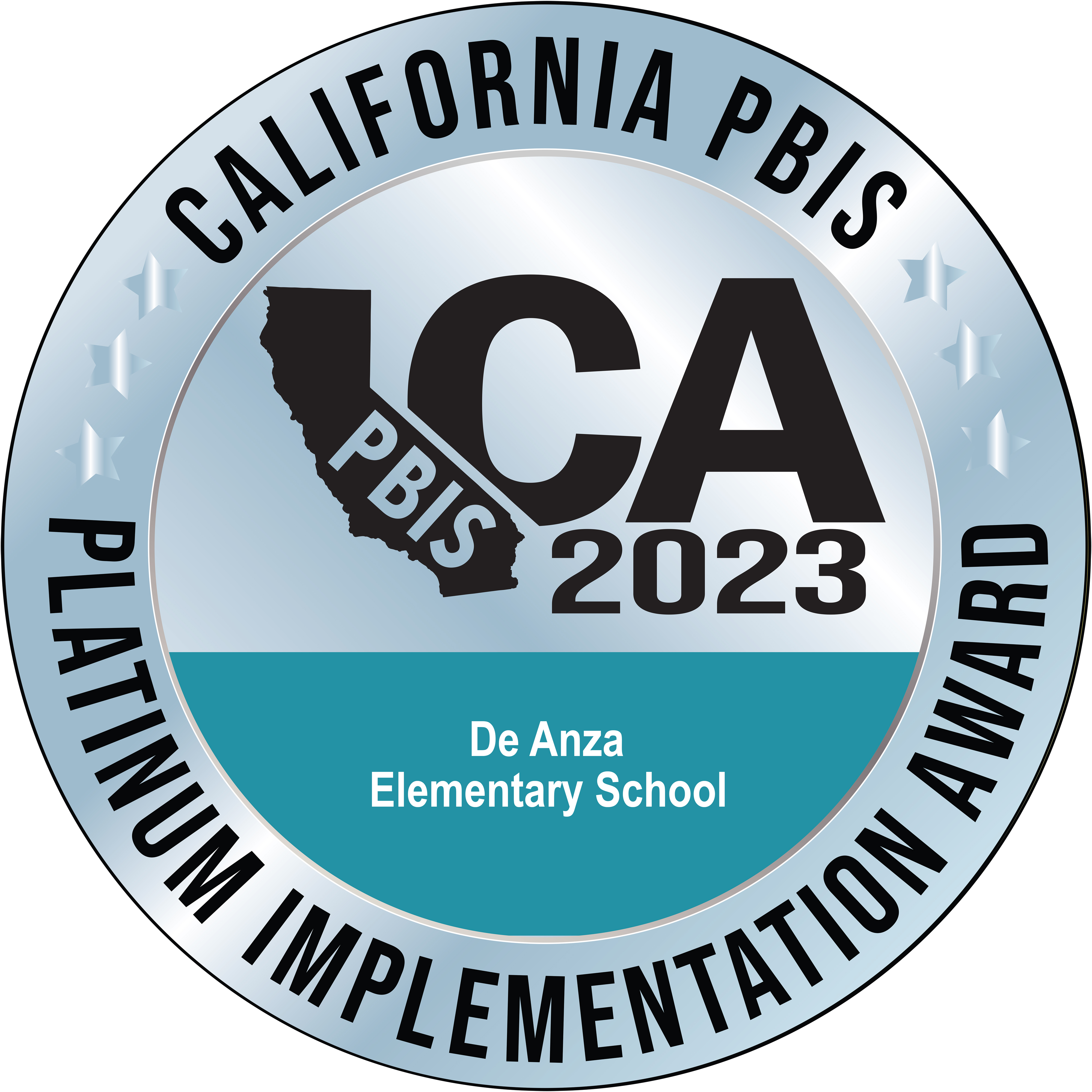 PBIS Platinum Implementation Award - 2023